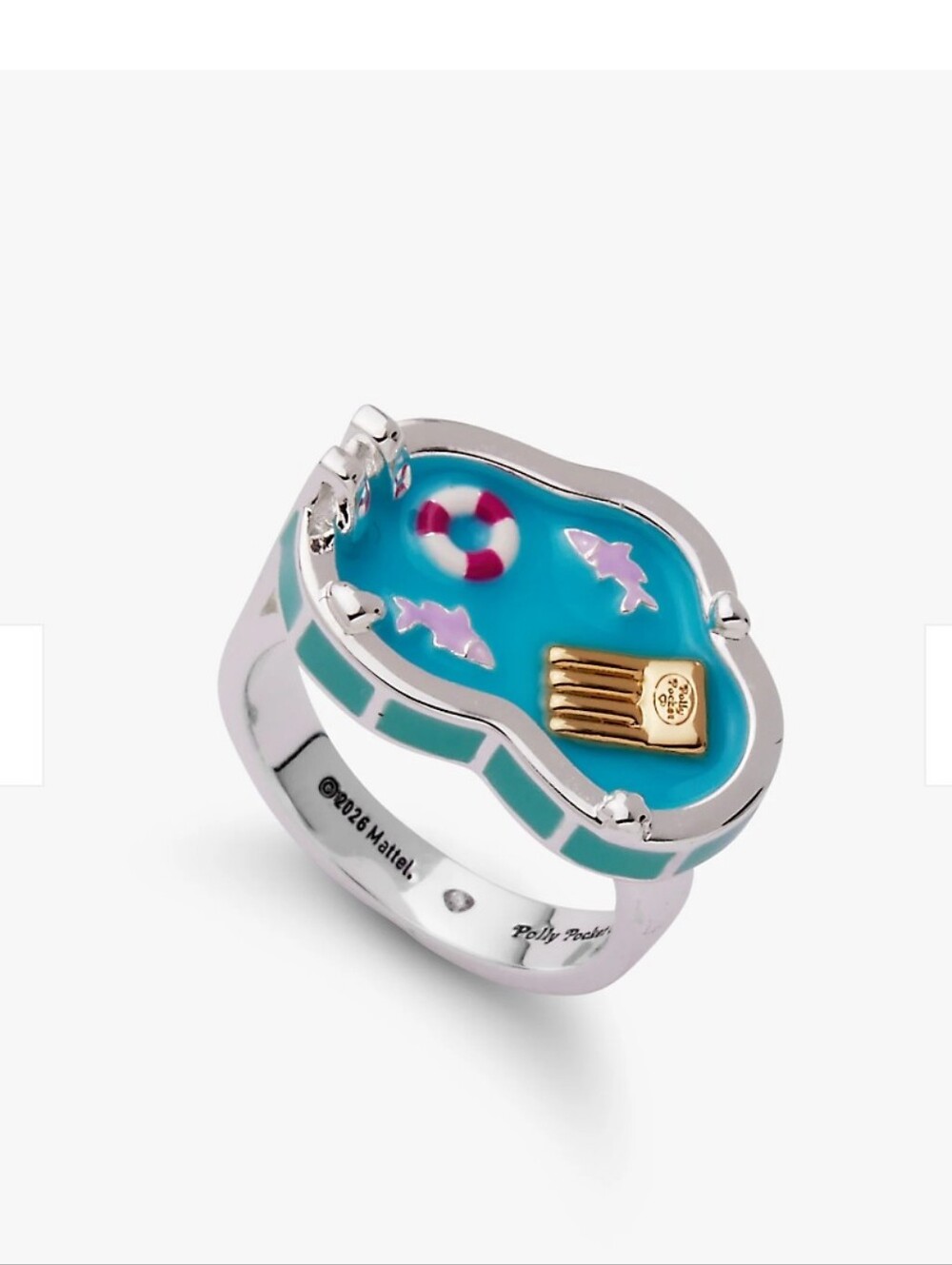 Polly Pocket ×:Alex & Ani Limited Edition Pool Party Ring